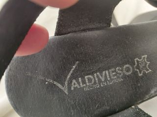 Sandalias Aldiveso Negras Talla 40