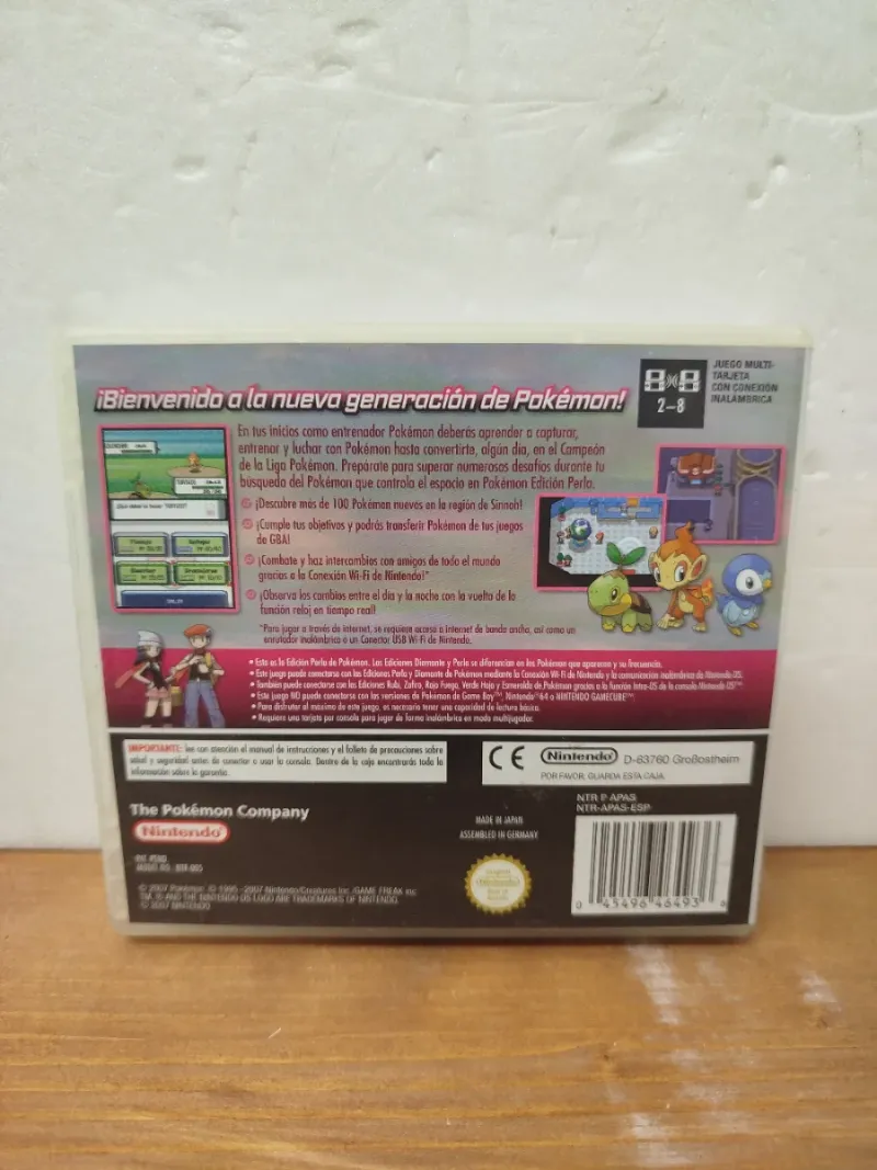 Pokémon Edición Perla Nintendo DS afbeelding 3
