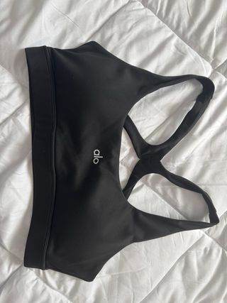 Top deportivo Alo Yoga negro Talla S