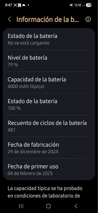 Samsung Galaxy S25 Azul Marino