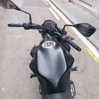 Kawasaki Z650 Negra y Verde limitada A2