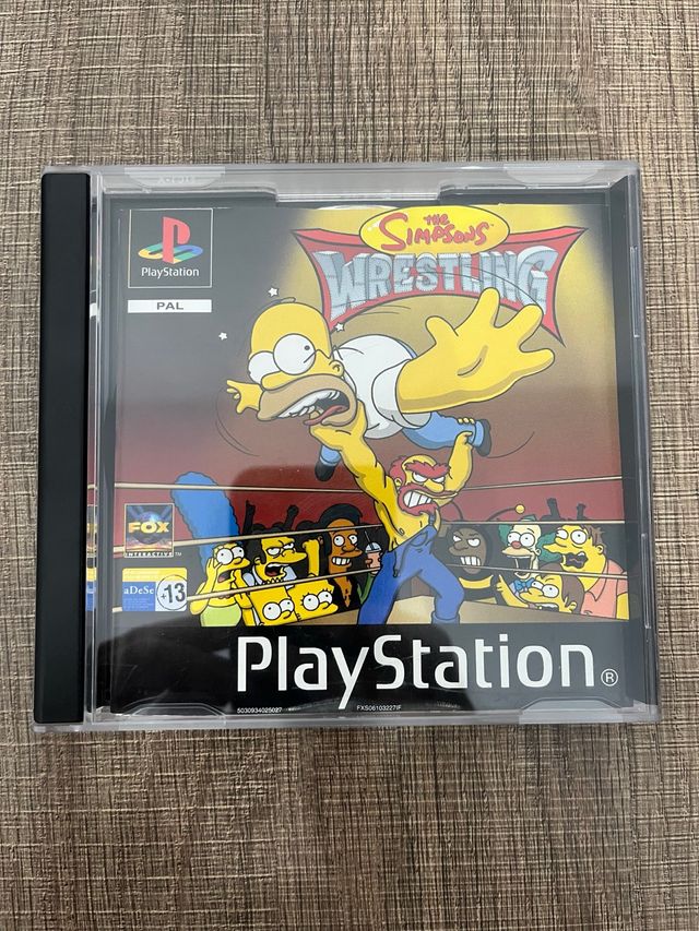 The Simpsons Wrestling PS1