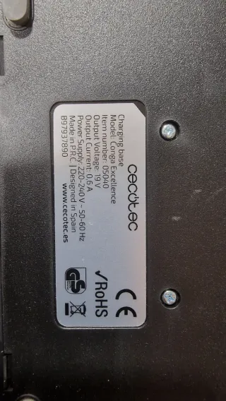 Base de Carga Cecotec Conga Excellence 990