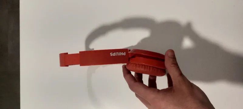 Cascos Philips Rojos Inalámbricos Poco Uso