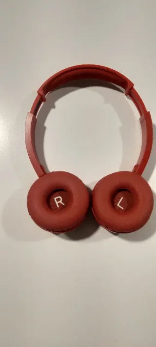 Cascos Philips Rojos Inalámbricos Poco Uso