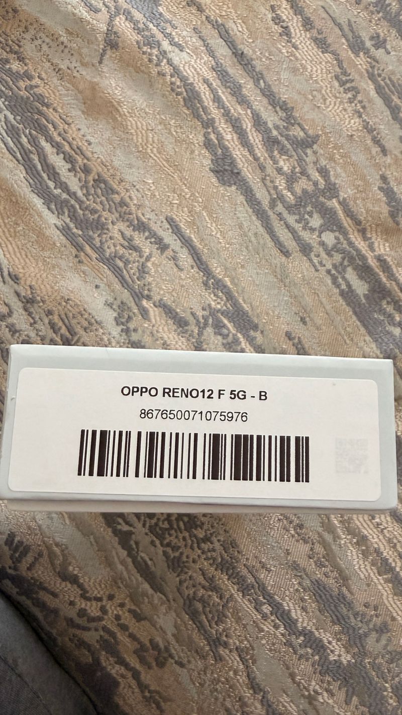 Caja vacía Oppo Reno12 F 5G afbeelding 3