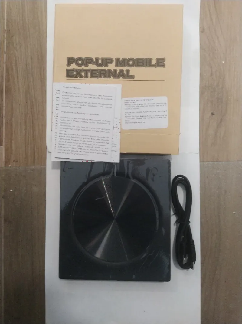 Lector Grabador DVD Externo USB