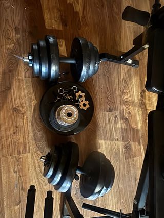 Máquina Multifunción y Pesas