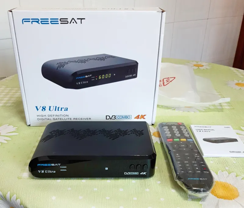 Receptor Satélite Freesat V8 Ultra 4K