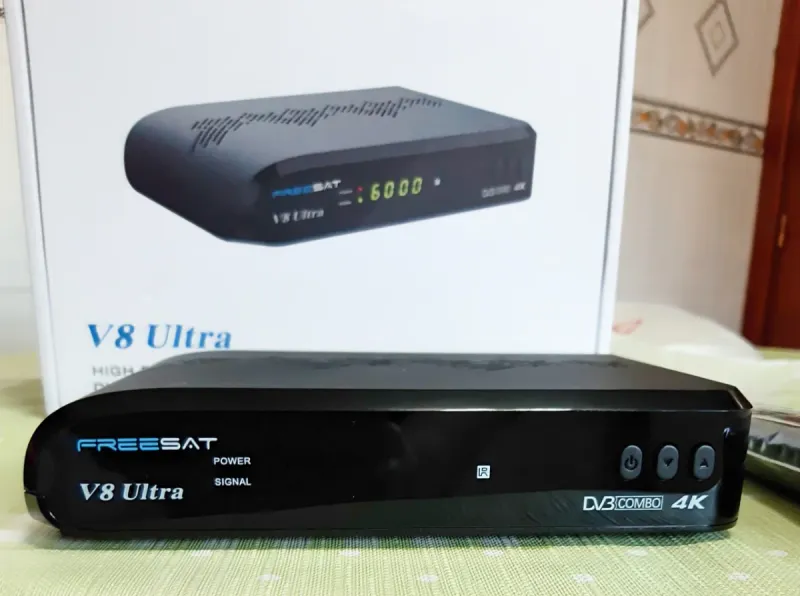 Receptor Satélite Freesat V8 Ultra 4K afbeelding 2
