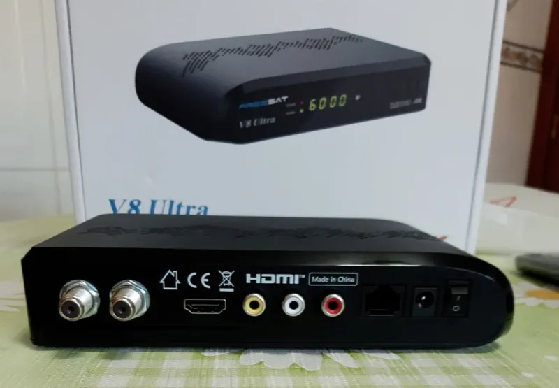 Receptor Satélite Freesat V8 Ultra 4K afbeelding 3