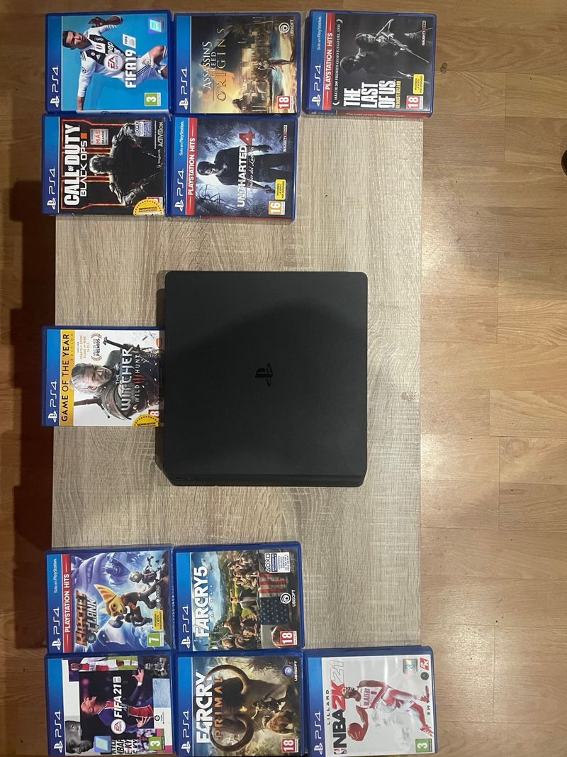PS4 (PlayStation 4) 1TB+ 11 Juegos afbeelding 4