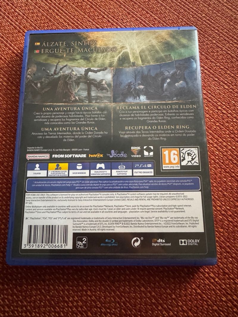 Elden Ring PS4 (PlayStation 4) Bandai Namco afbeelding 2