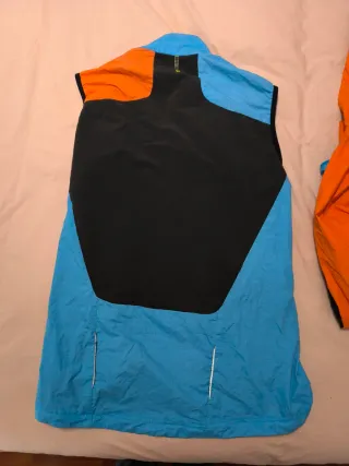 Chubasquero Ciclismo Naranja/Azul MAVIC