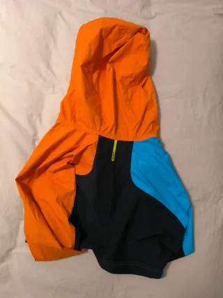 Chubasquero Ciclismo Naranja/Azul MAVIC