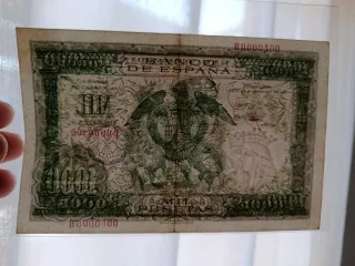 1000 Pesetas 1957 B0000400