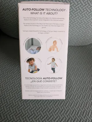 Vigilabebés con seguimiento y visión nocturna