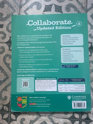 Collaborate Level 4 Workbook with Digital Pack
