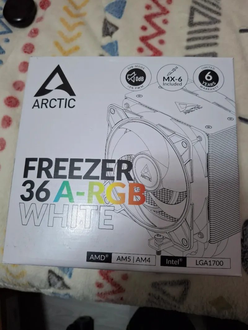 Ventilador CPU Arctic Freezer 36 ARGB Blanco