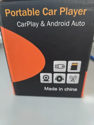 Reproductor Coche Portátil CarPlay Android Auto