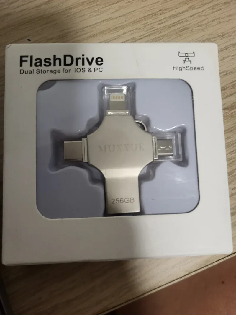 Memoria USB 256 GB MUXXUE para PC, Android, iPhone afbeelding 5