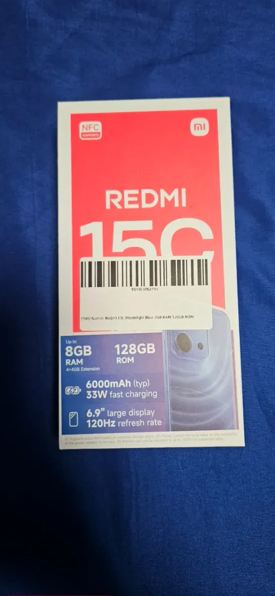 Xiaomi Redmi 15C Azul 128GB