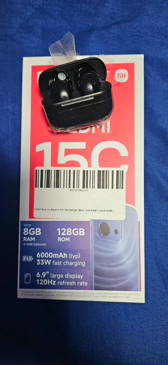 Xiaomi Redmi 15C Azul 128GB afbeelding 2