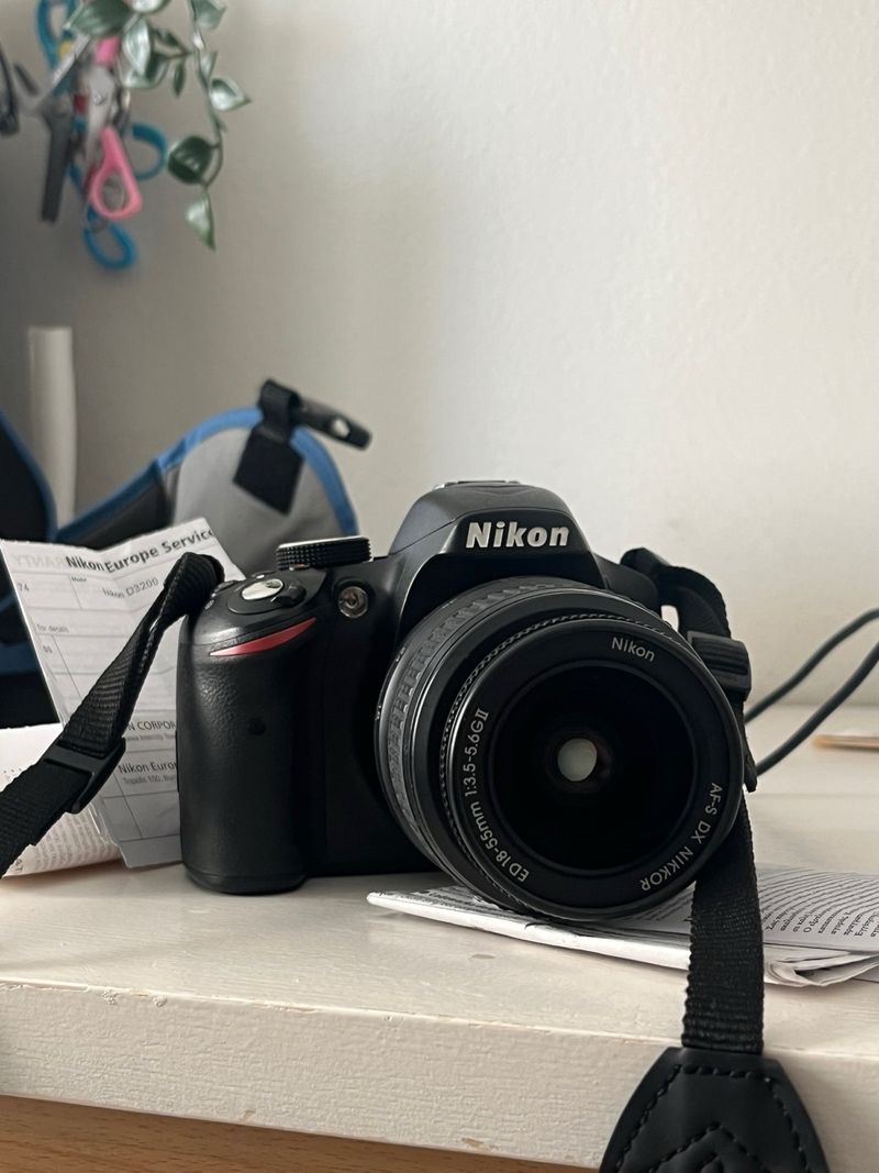 Cámara Nikon D3200 Nuevecita se a utilizado 3 vece