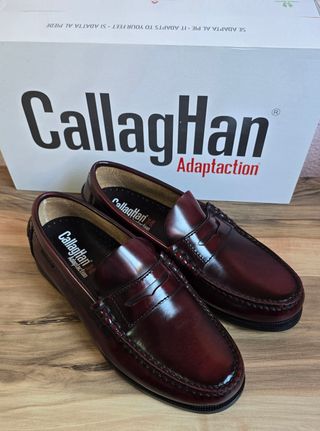 Mocasines Callaghan Burdeos Talla 39