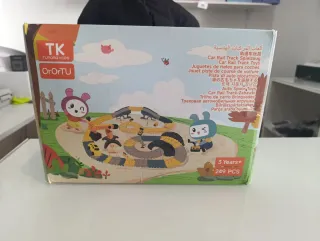 Pista de juegos para niños