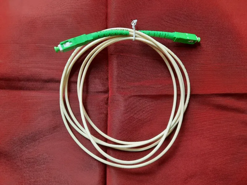 Cable Fibra Óptica Monomodo Simplex 180cm