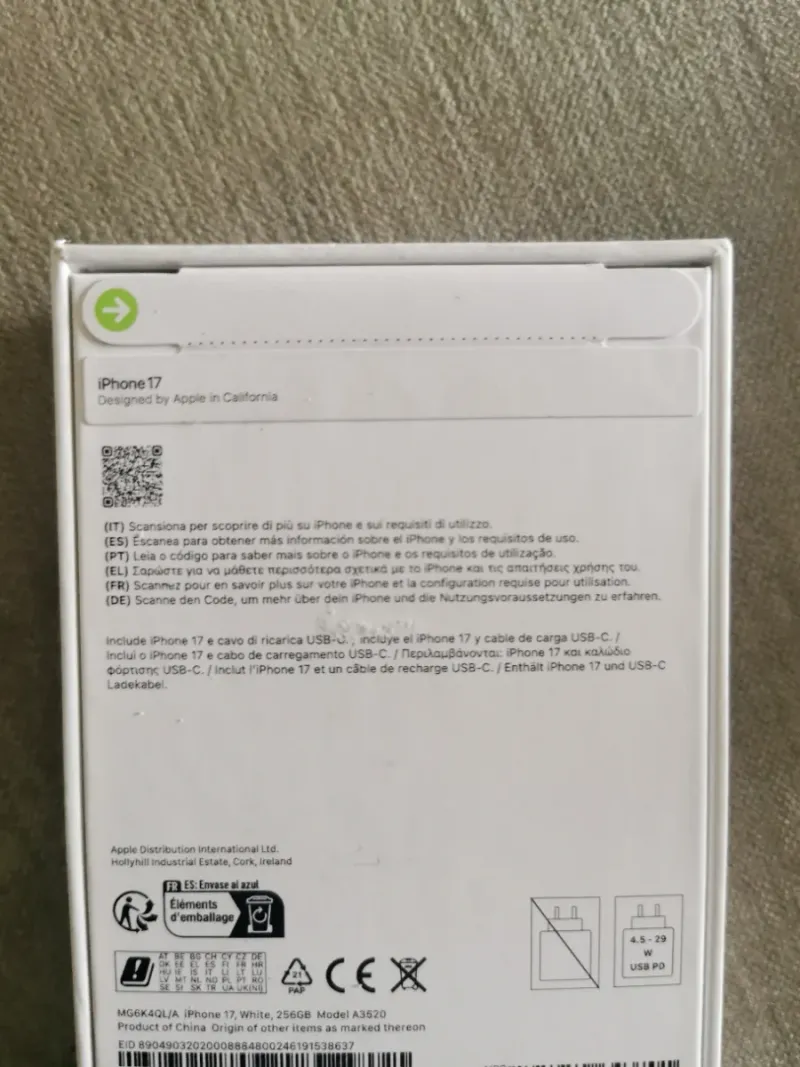 iPhone 17 Precintado afbeelding 2