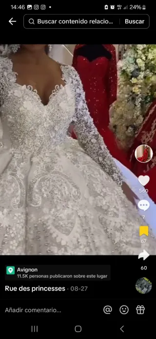 Vestido de Novia Blanco