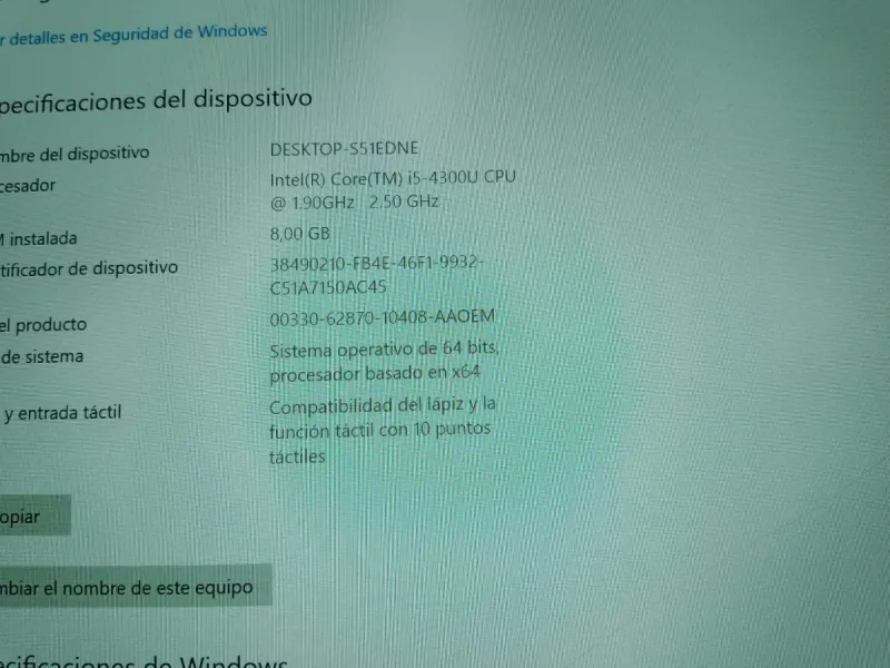 Lote Microsoft Surface i7/i5 Plata afbeelding 5