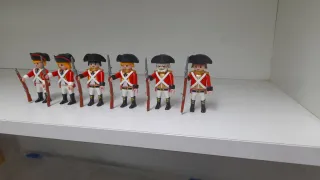 Playmobil Británicos Soldados