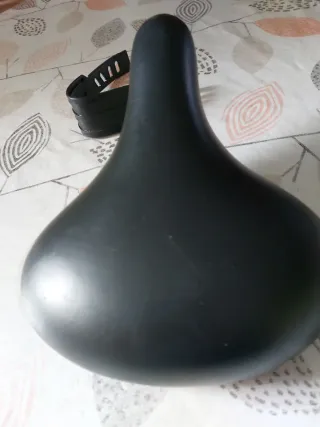 Sillín Bicicleta Estática Negro