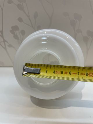 Tulipa Cristal Opalino Vintage Años 70