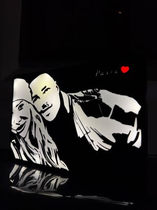 Lampada personalizzata