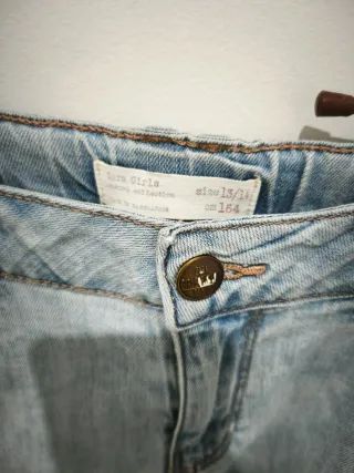 Shorts vaqueros 13-14 años niña