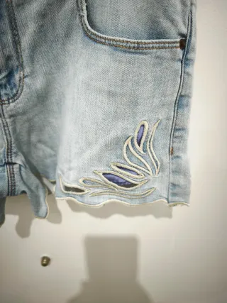 Shorts vaqueros 13-14 años niña
