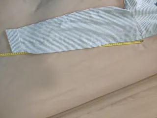 Camisa Scalpers Talla 14/16 Rayas Azul/Blanco,