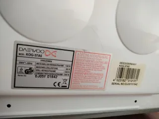 Microonde Daewoo KOG-37AS