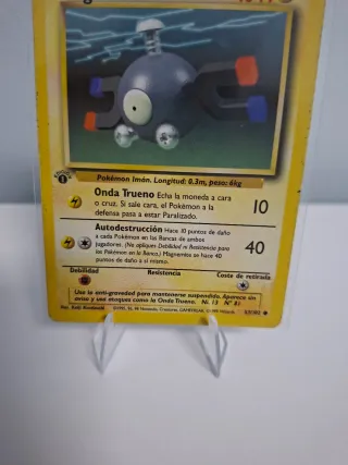 Carta Pokémon Magnemite 40 HP
