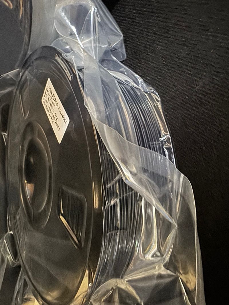 Filamento Impresora 3D ASA Negro 1.75mm afbeelding 2