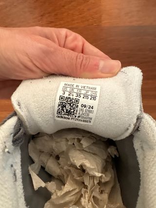 Zapatillas Adidas Campus Grises y Blancas