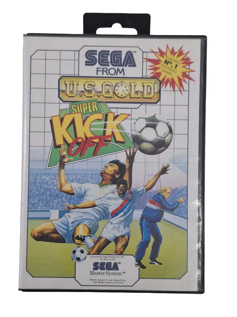 Super Kick Off US Gold Master System Sega