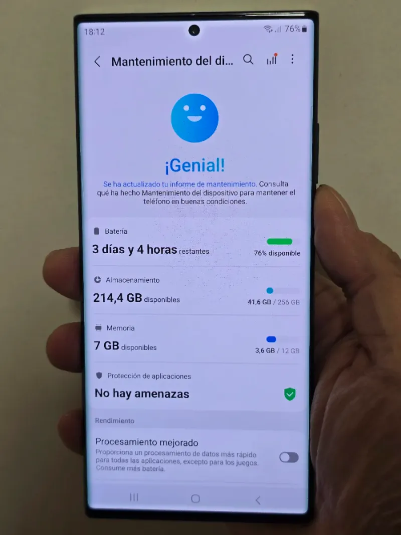Samsung Note 20 Ultra 512 Gb 5G Negro afbeelding 5