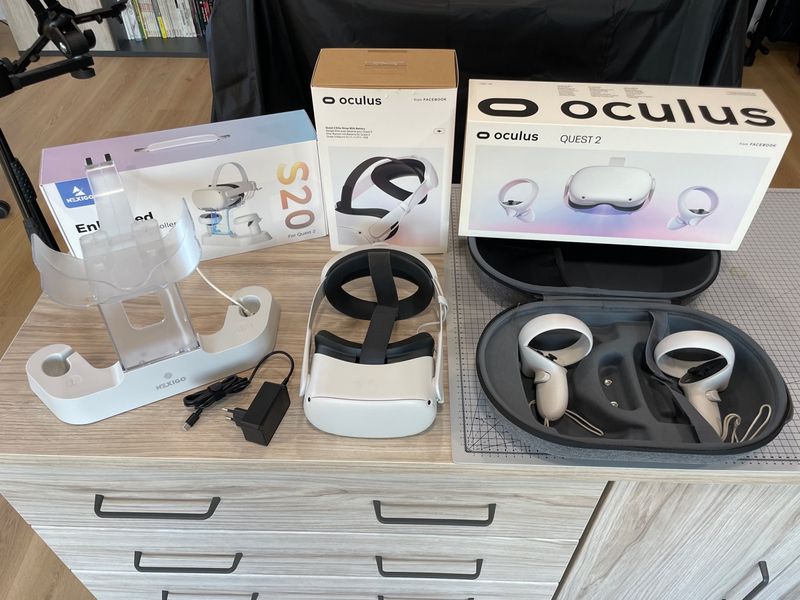 Oculus Quest 2 128GB con accesorios