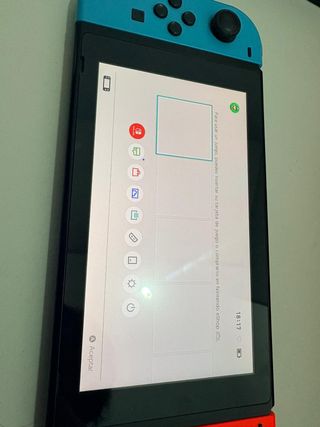 Nintendo Switch V1 (XAJ) + 32GB + Extras