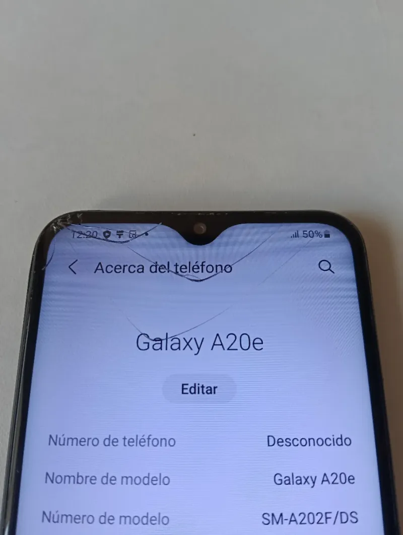 Samsung Galaxy A20e Negro afbeelding 5